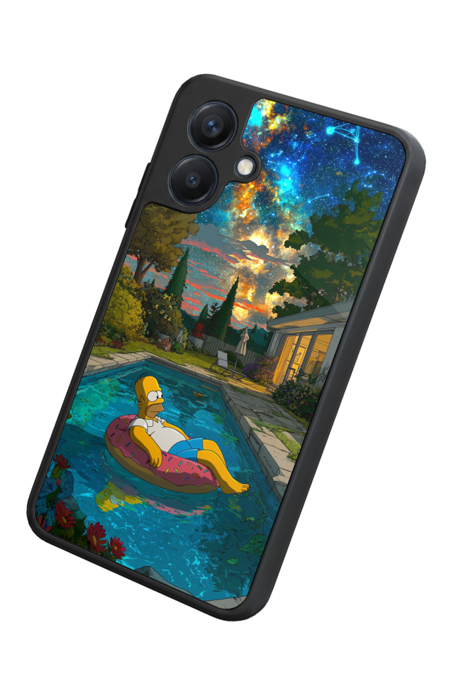 Samsung Galaxy A07 Uyumlu The Simpsons Tasarımlı Glossy Premium Kılıf