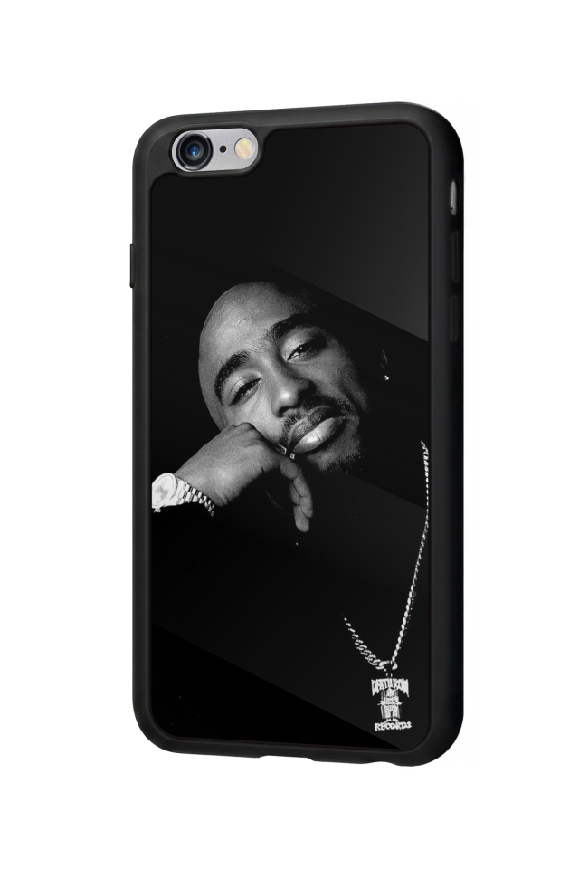iPhone 6s Plus Uyumlu Tupac Tasarımlı Glossy Premium Kılıf