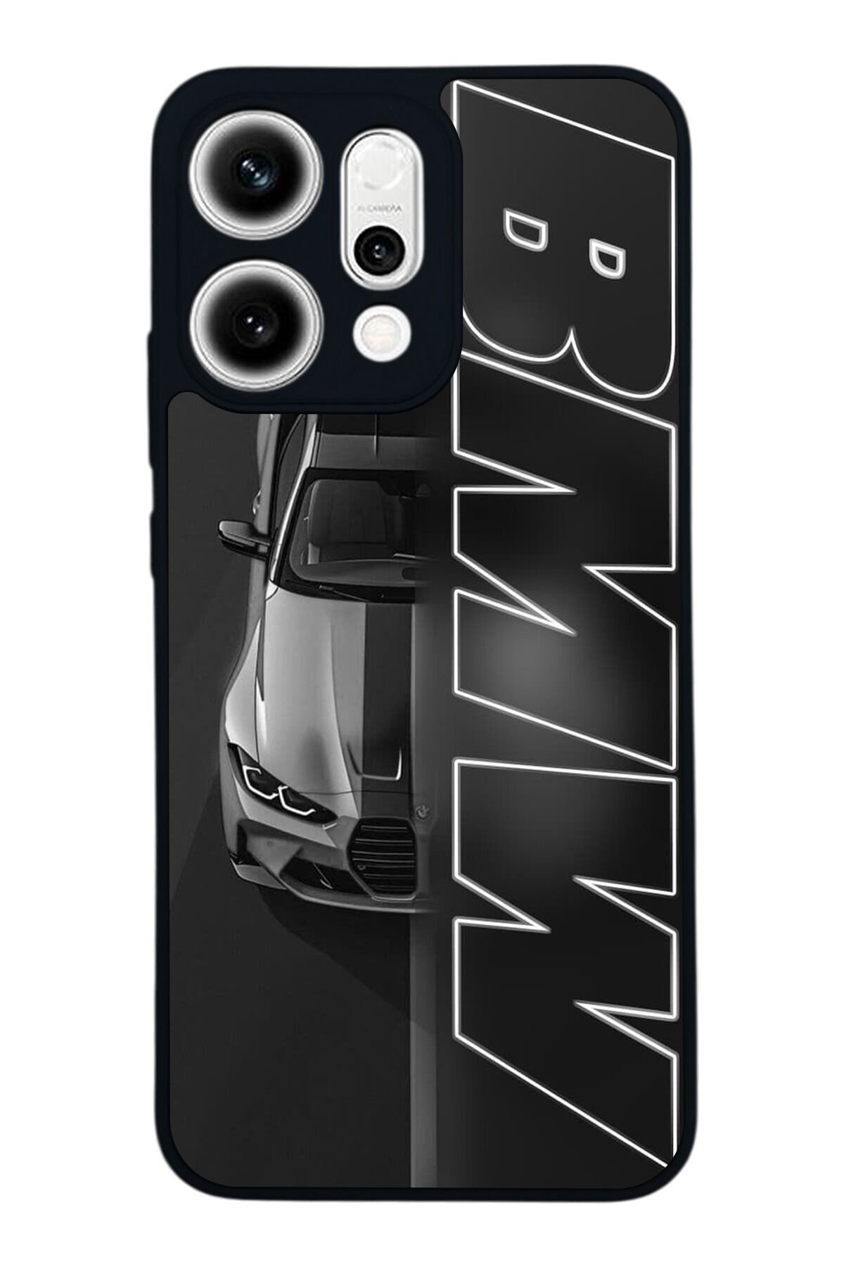 Oppo Reno 14 Uyumlu BMW Tasarımlı Glossy Premium Kılıf