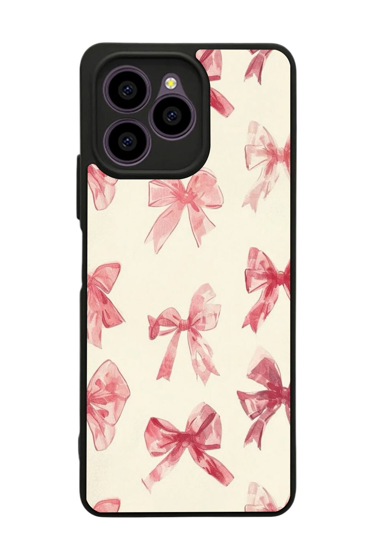 Omix X6 Uyumlu Kurdele Tasarımlı Glossy Premium Kılıf