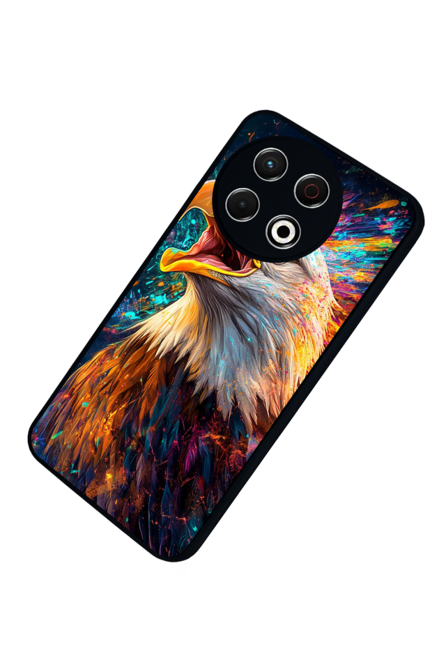 Tecno Spark 30 Pro Uyumlu Besiktas Tasarımlı Glossy Premium Kılıf