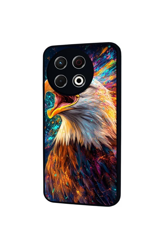 Tecno Spark 30 Pro Uyumlu Besiktas Tasarımlı Glossy Premium Kılıf