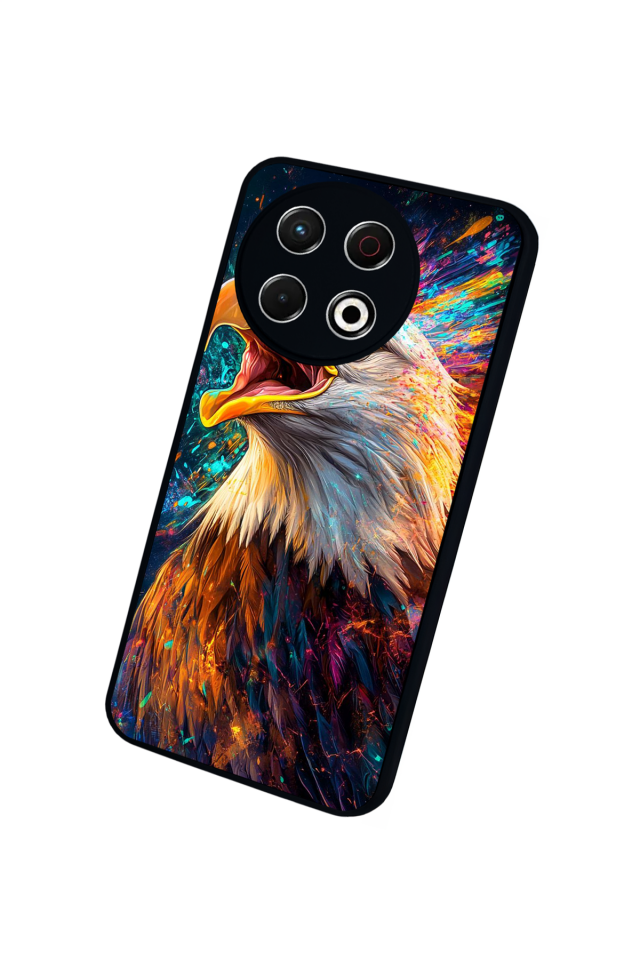 Tecno Spark 30 Pro Uyumlu Besiktas Tasarımlı Glossy Premium Kılıf