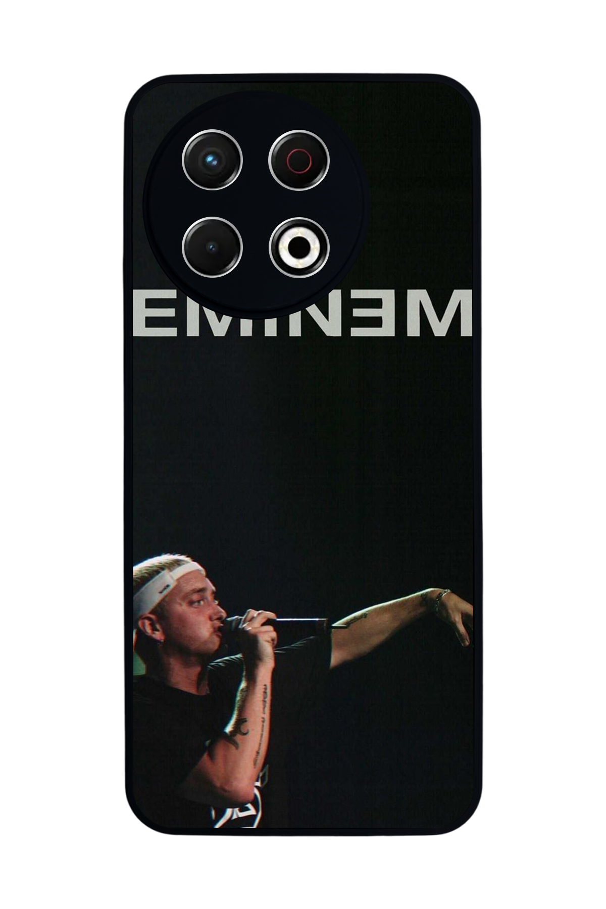 Tecno Spark 30 Pro Uyumlu Eminem Tasarımlı Glossy Premium Kılıf