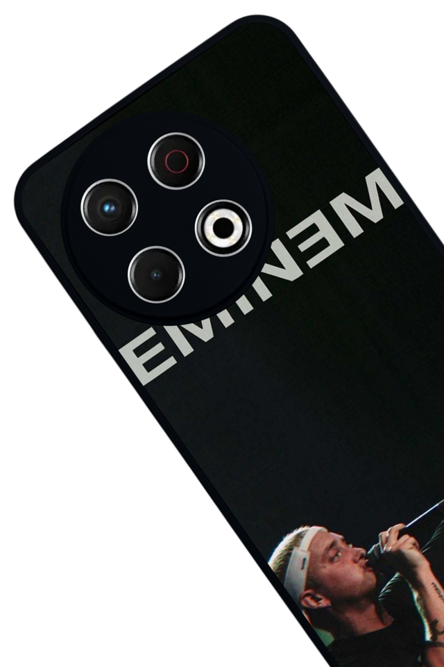 Tecno Spark 30 Pro Uyumlu Eminem Tasarımlı Glossy Premium Kılıf