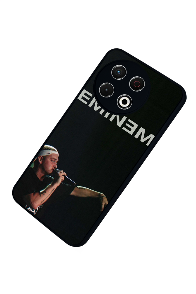 Tecno Spark 30 Pro Uyumlu Eminem Tasarımlı Glossy Premium Kılıf