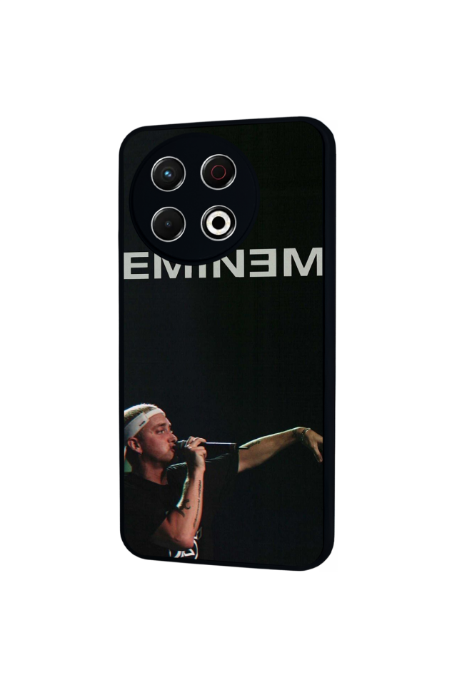 Tecno Spark 30 Pro Uyumlu Eminem Tasarımlı Glossy Premium Kılıf