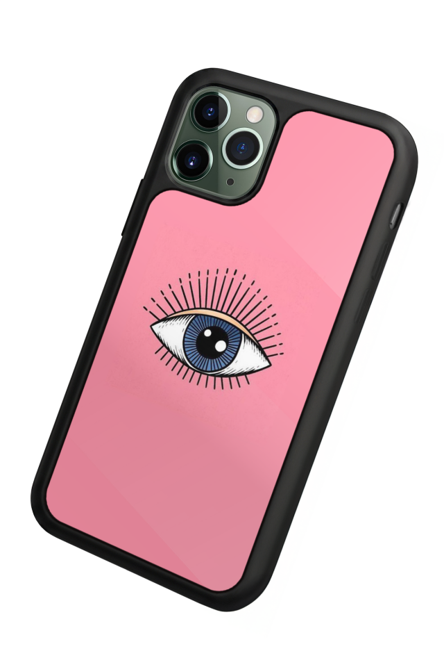 iPhone 11 Pro Uyumlu Göz Tasarımlı Glossy Premium Kılıf
