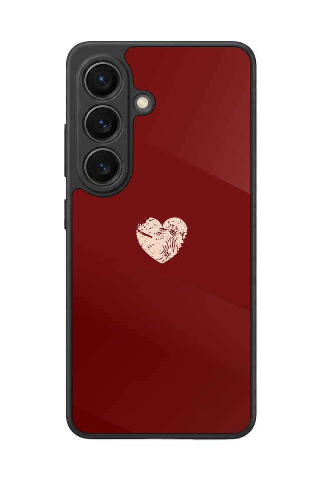Samsung Galaxy S26 Uyumlu Kalp Love Tasarımlı Glossy Premium Kılıf