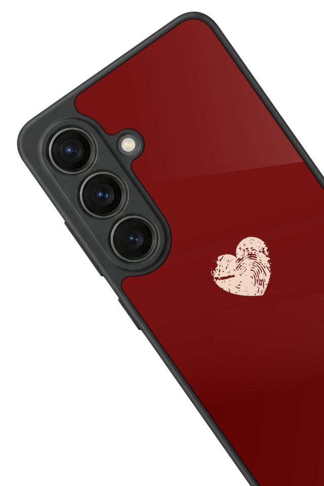 Samsung Galaxy S26 Uyumlu Kalp Love Tasarımlı Glossy Premium Kılıf