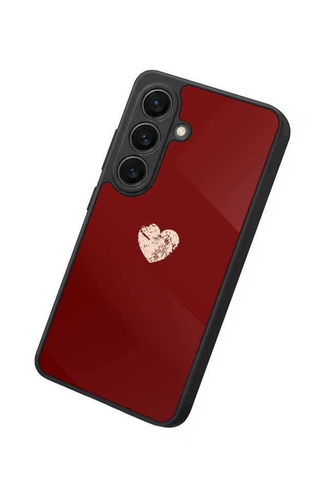 Samsung Galaxy S26 Uyumlu Kalp Love Tasarımlı Glossy Premium Kılıf