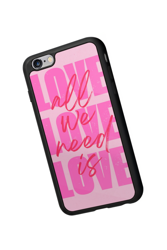 iPhone 6 Plus Uyumlu Love Tasarımlı Glossy Premium Kılıf