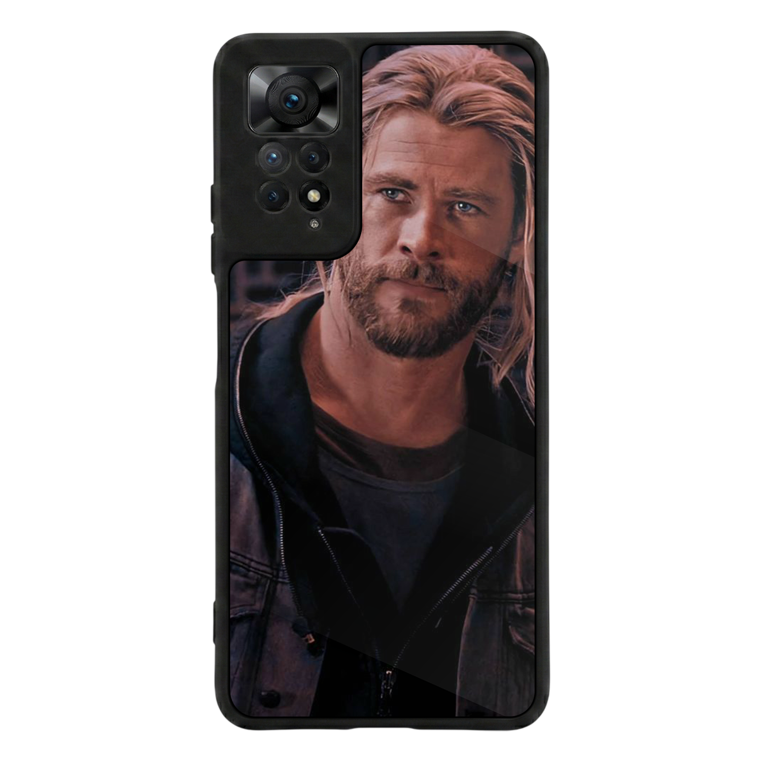 Xiaomi Redmi Note 11 Pro Uyumlu Thor Tasarımlı Glossy Premium Kılıf