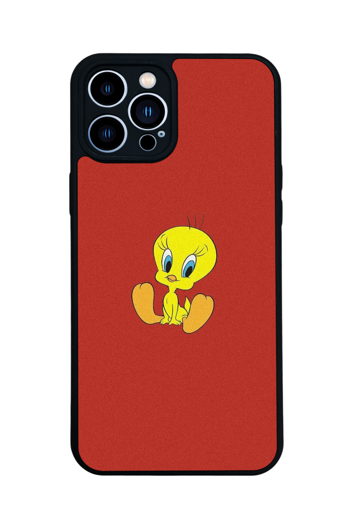 iPhone 12 Pro Max Uyumlu Tweety Tasarımlı Glossy Premium Kılıf