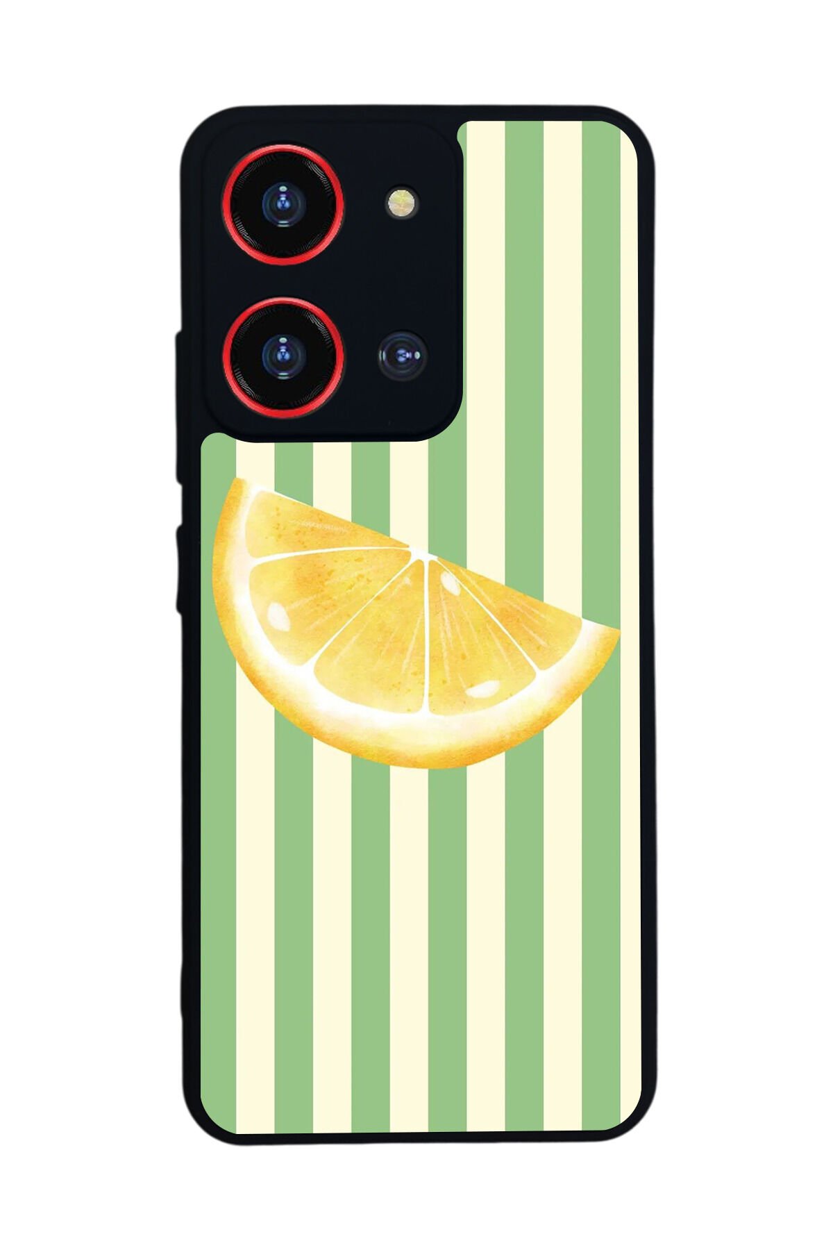 Reeder S19 Max Pro S 108MP Uyumlu Limon Tasarımlı Glossy Premium Kılıf