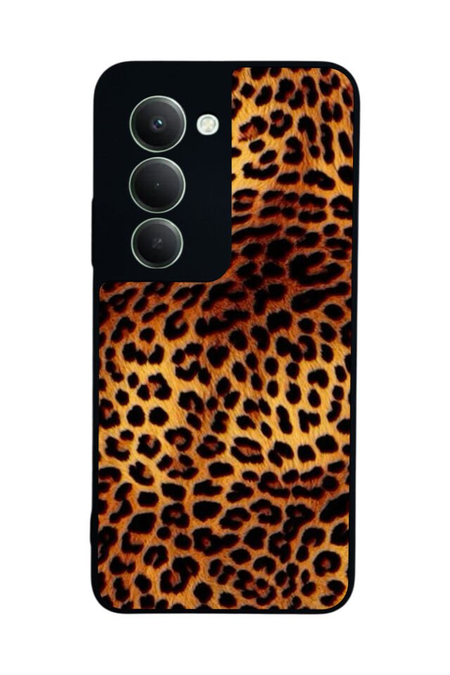 Xiaomi Redmi 15 5G Uyumlu Leopar Tasarımlı Glossy Premium Kılıf