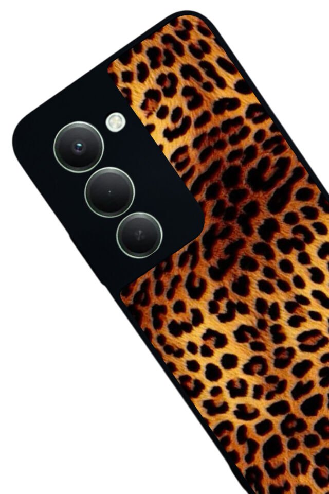 Xiaomi Redmi 15 5G Uyumlu Leopar Tasarımlı Glossy Premium Kılıf