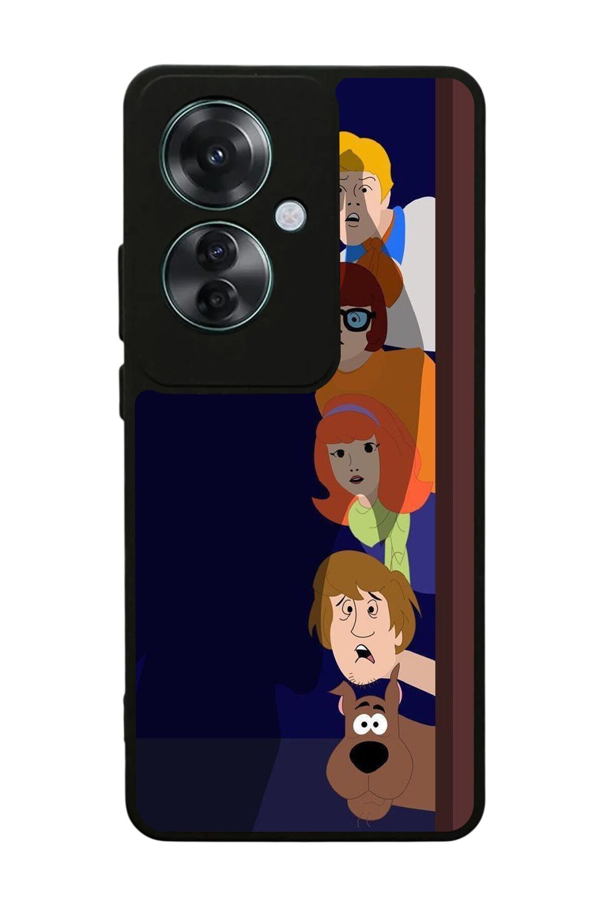 Oppo Reno 11F Uyumlu Scooby Doo Tasarımlı Glossy Premium Kılıf