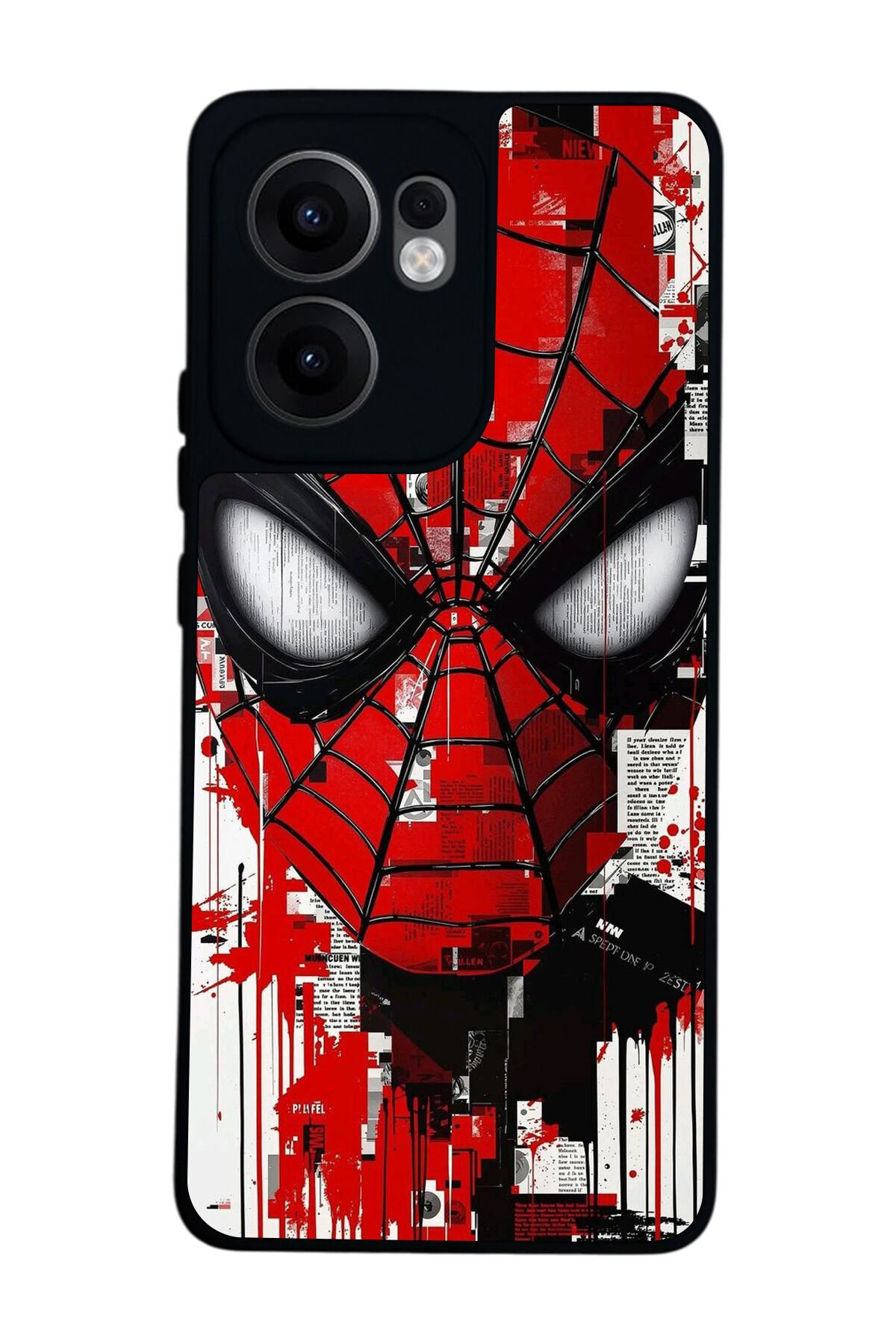 Oppo Reno 13F Uyumlu Spider Man ( Örümcek Adam ) Tasarımlı Glossy Premium Kılıf