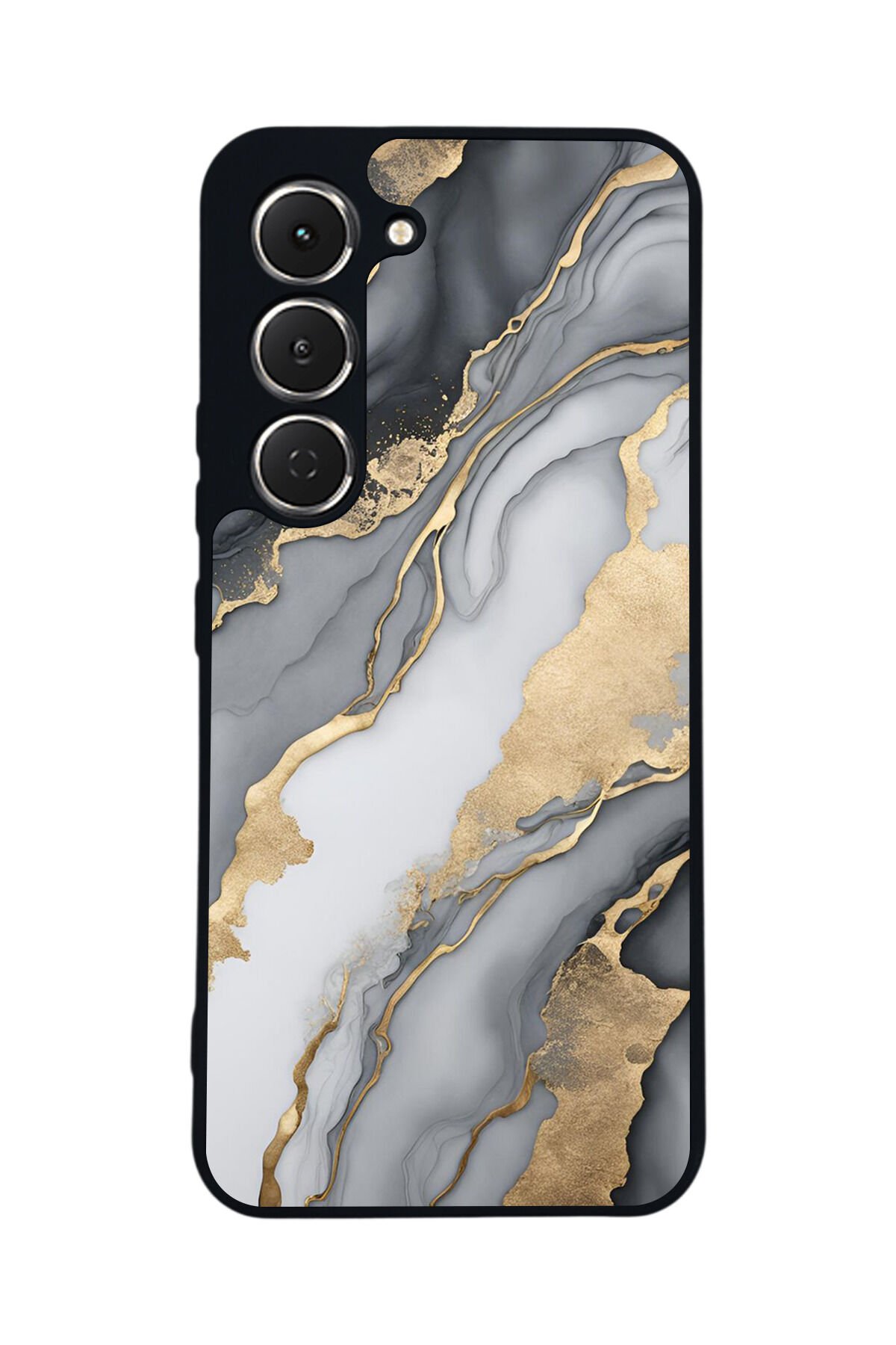 Tecno Spark 40 Pro Uyumlu Mermer Marble Tasarımlı Glossy Premium Kılıf