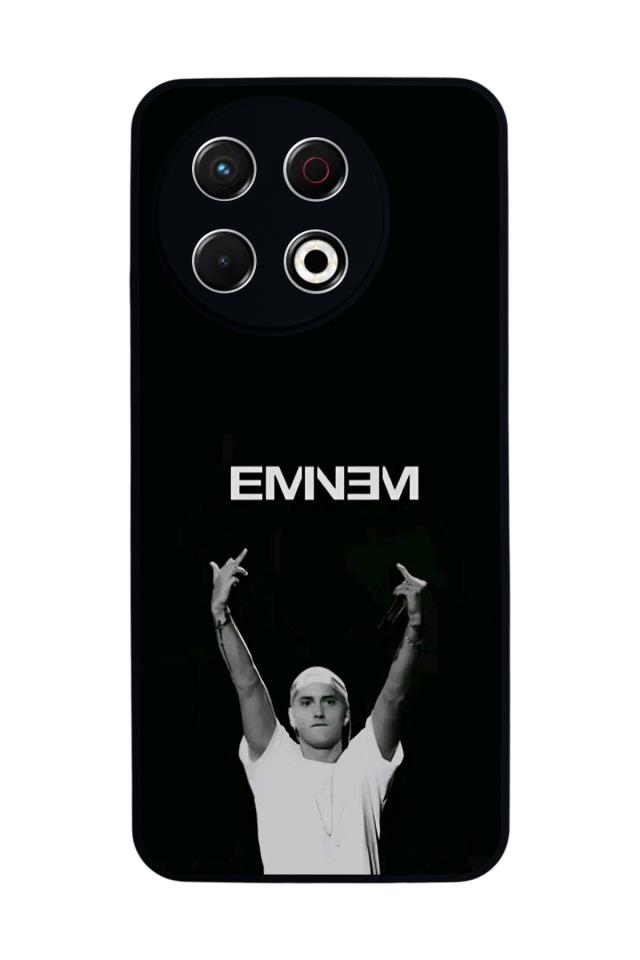 Tecno Spark 30 Pro Uyumlu Eminem Tasarımlı Glossy Premium Kılıf
