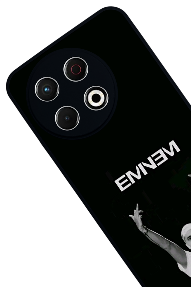 Tecno Spark 30 Pro Uyumlu Eminem Tasarımlı Glossy Premium Kılıf