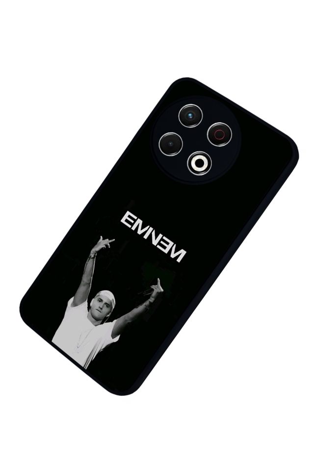 Tecno Spark 30 Pro Uyumlu Eminem Tasarımlı Glossy Premium Kılıf
