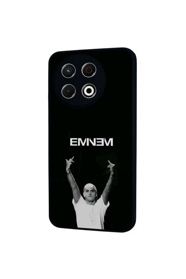 Tecno Spark 30 Pro Uyumlu Eminem Tasarımlı Glossy Premium Kılıf