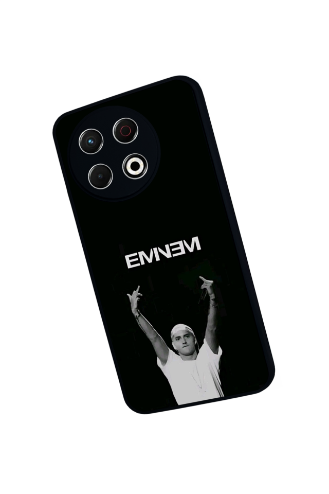 Tecno Spark 30 Pro Uyumlu Eminem Tasarımlı Glossy Premium Kılıf