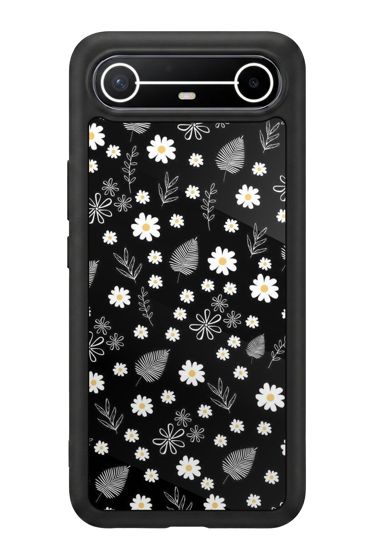 Tecno Spark Slim 5G Uyumlu Floral Tasarımlı Glossy Premium Kılıf