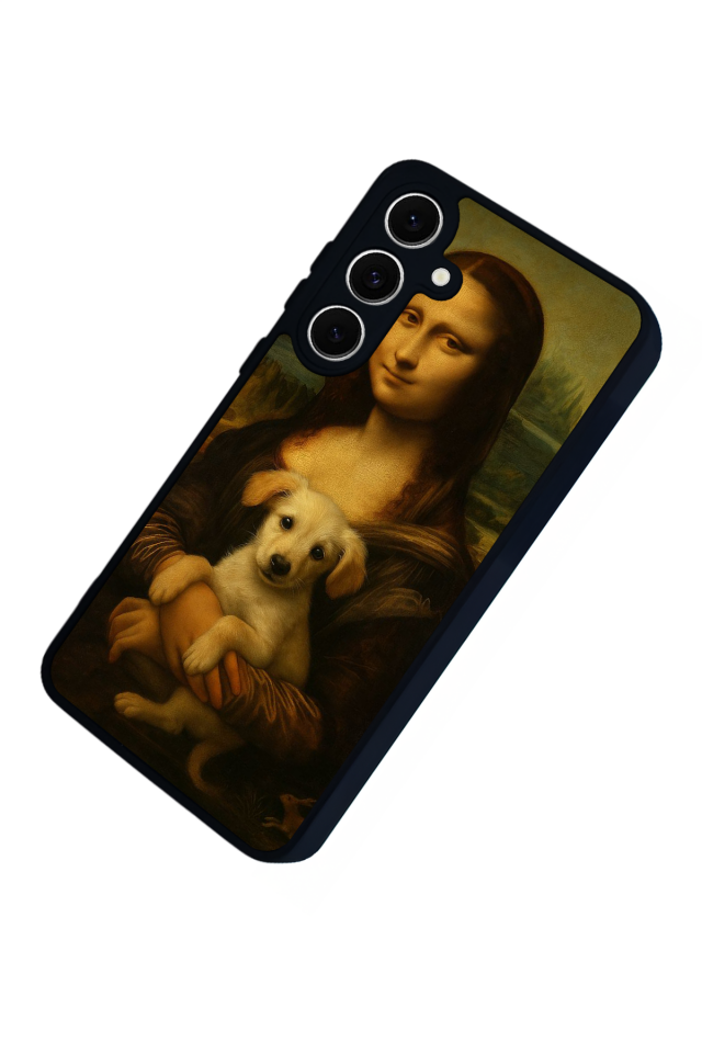 Samsung Galaxy S24 FE Uyumlu Monalisa Tasarımlı Glossy Premium Kılıf