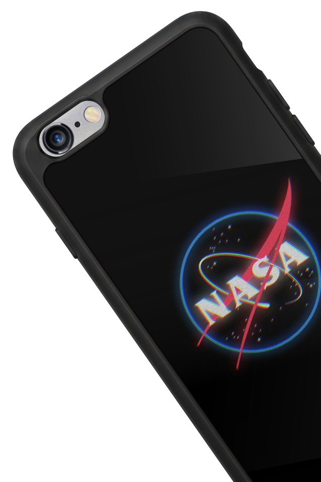 iPhone 6 Plus Uyumlu Nasa Tasarımlı Glossy Premium Kılıf