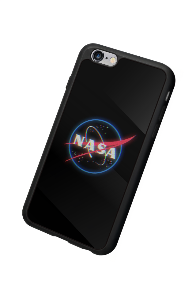 iPhone 6 Plus Uyumlu Nasa Tasarımlı Glossy Premium Kılıf