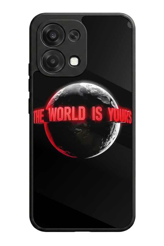 Oppo A6 Pro Uyumlu Scarface Tasarımlı Glossy Premium Kılıf