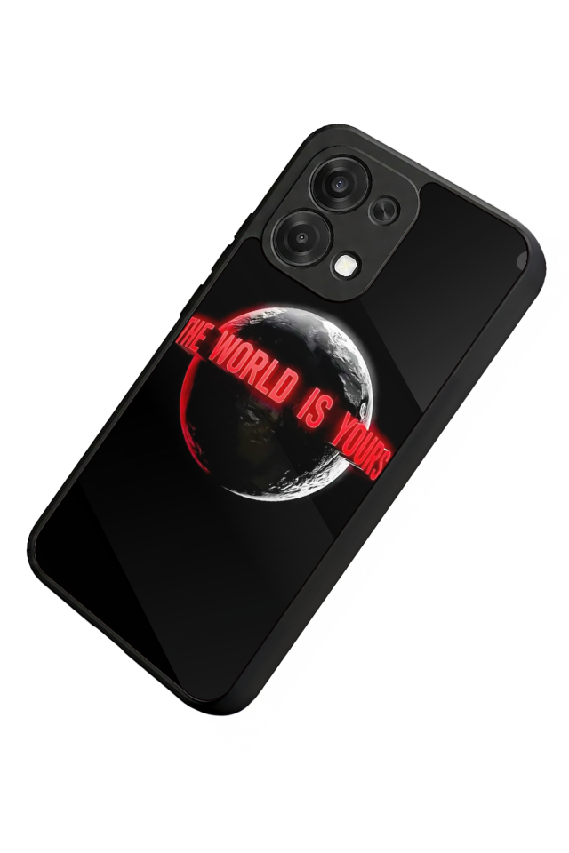 Oppo A6 Pro Uyumlu Scarface Tasarımlı Glossy Premium Kılıf