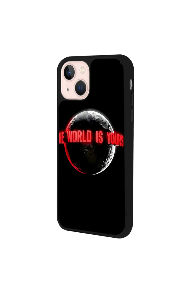 iPhone 13 Mini Uyumlu Scarface Tasarımlı Glossy Premium Kılıf