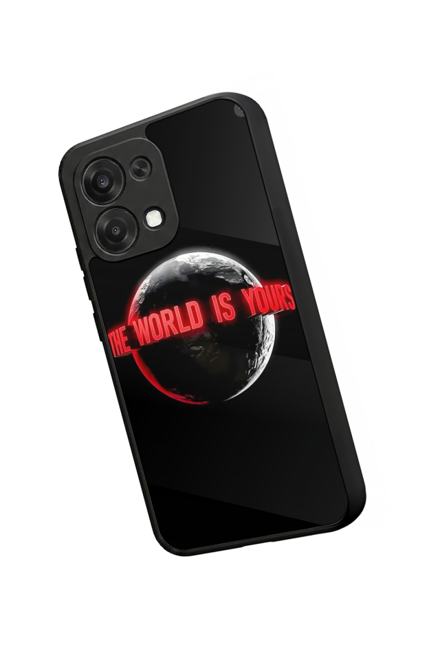 Oppo A6 Pro Uyumlu Scarface Tasarımlı Glossy Premium Kılıf