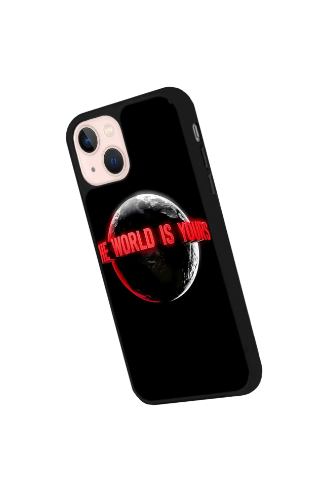 iPhone 13 Mini Uyumlu Scarface Tasarımlı Glossy Premium Kılıf
