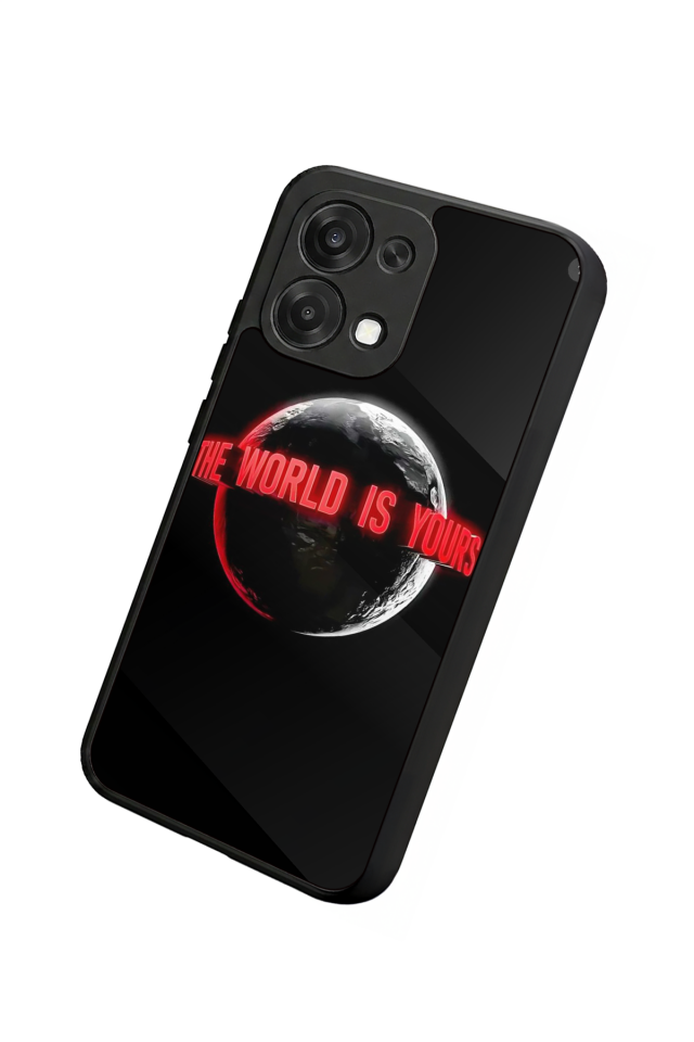 Oppo A6 Pro Uyumlu Scarface Tasarımlı Glossy Premium Kılıf