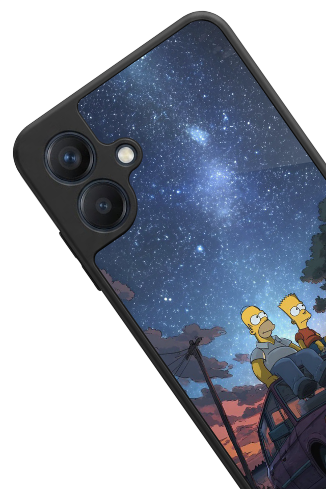 Samsung Galaxy A07 Uyumlu The Simpsons Tasarımlı Glossy Premium Kılıf