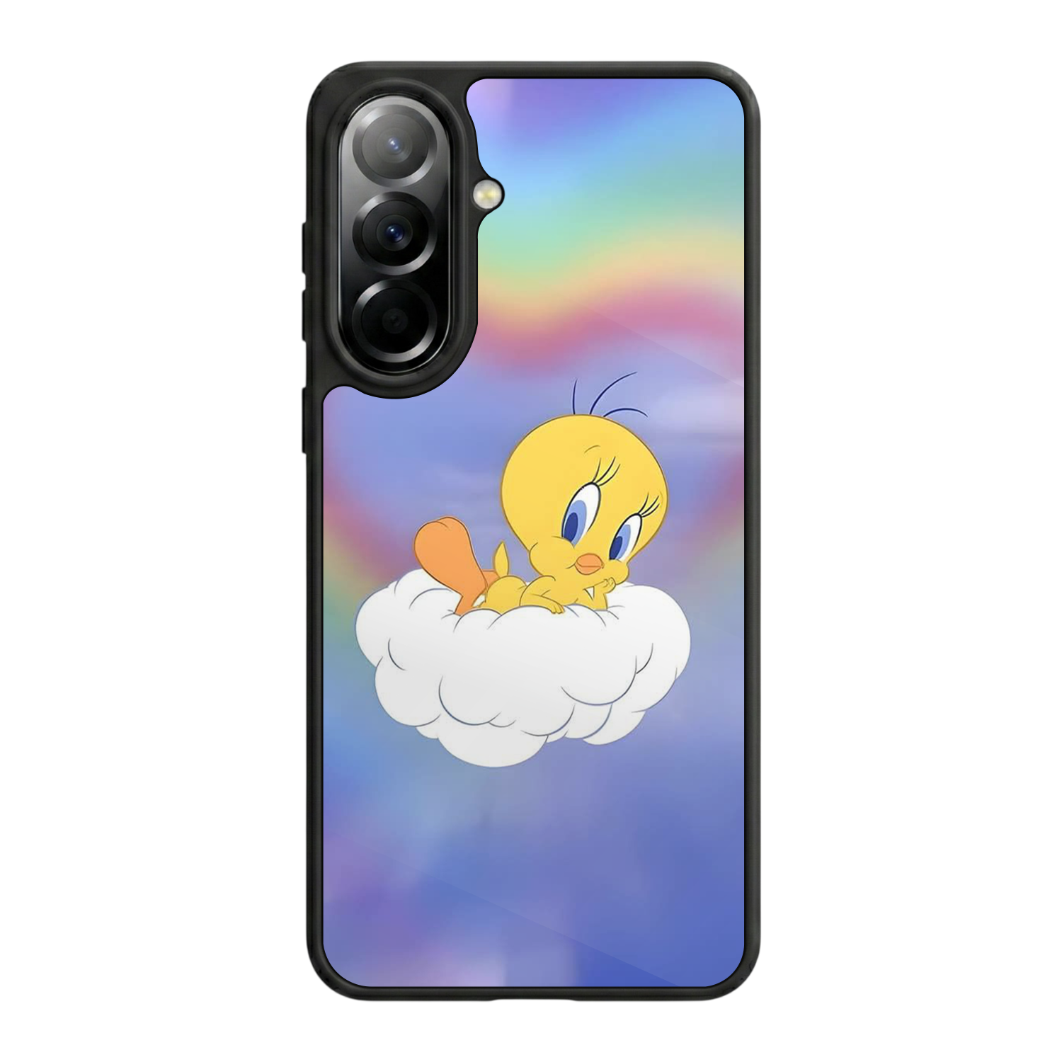 Samsung Galaxy A57 Uyumlu Tweety Tasarımlı Glossy Premium Kılıf