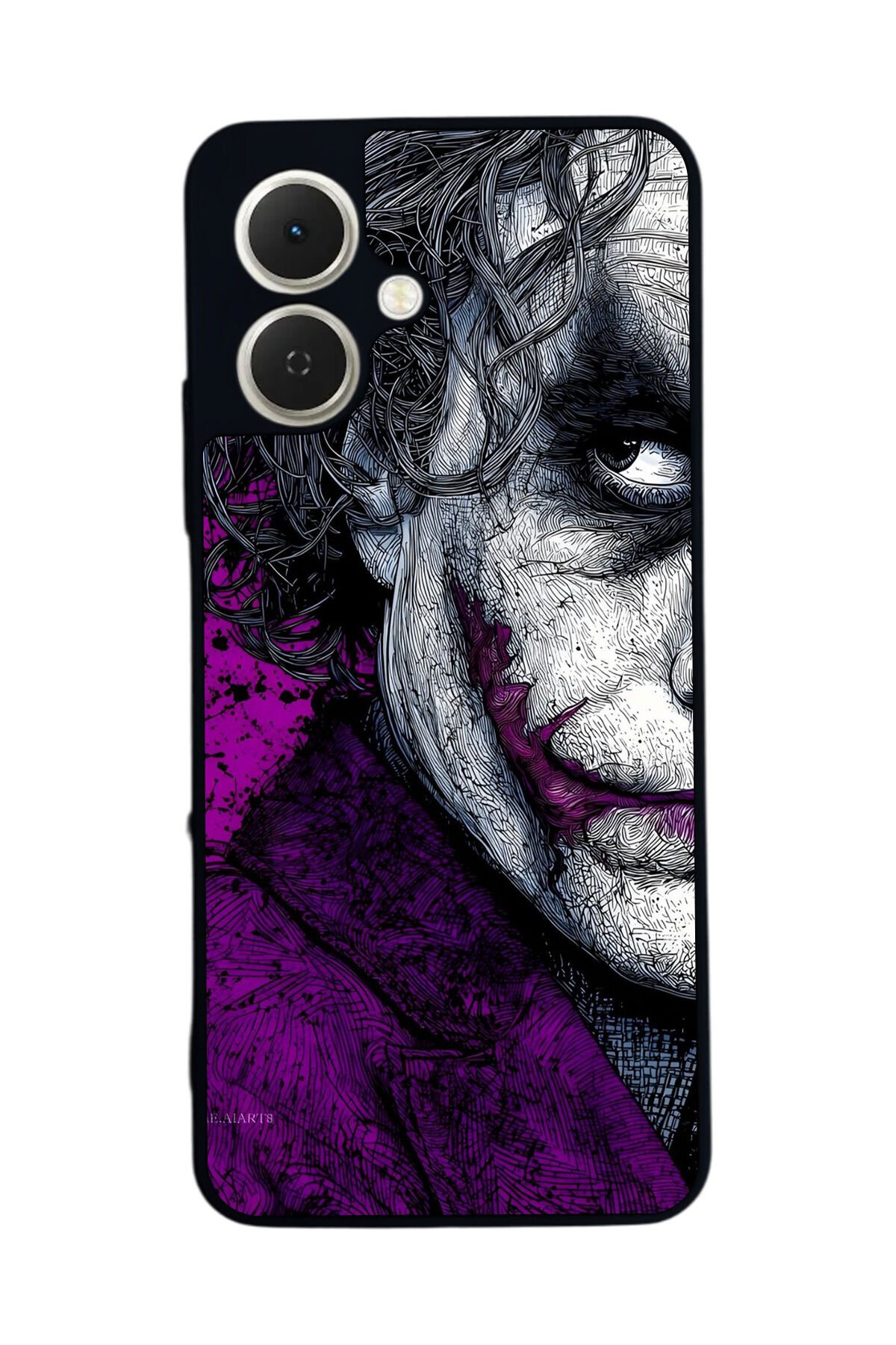 Tecno Spark GO 2 Uyumlu Joker Tasarımlı Glossy Premium Kılıf