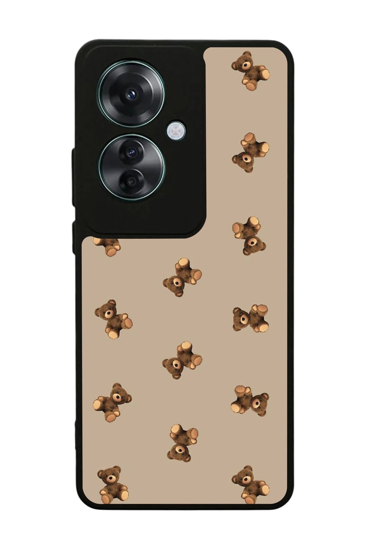 Oppo Reno 11F Uyumlu Ayı Tasarımlı Glossy Premium Kılıf