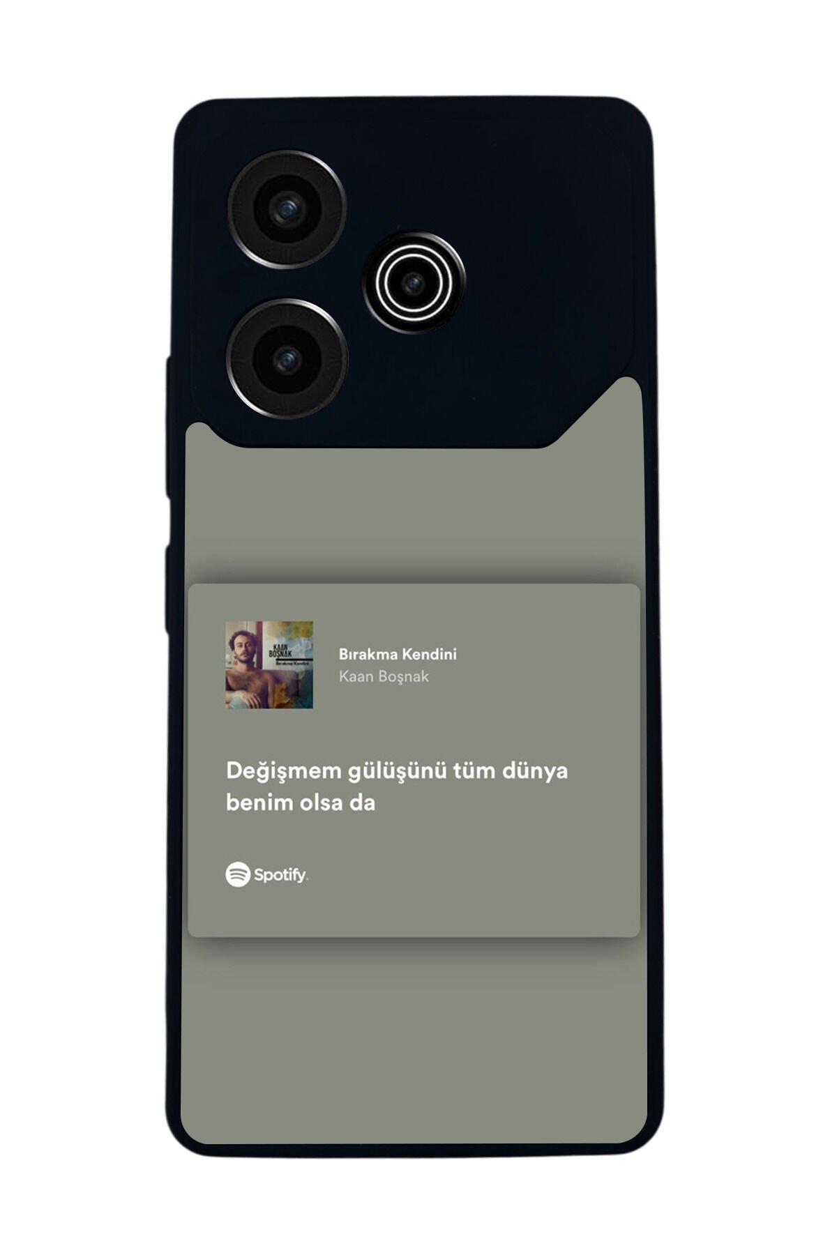 Tecno Pova 6 Uyumlu Sarki Sozleri Tasarımlı Glossy Premium Kılıf