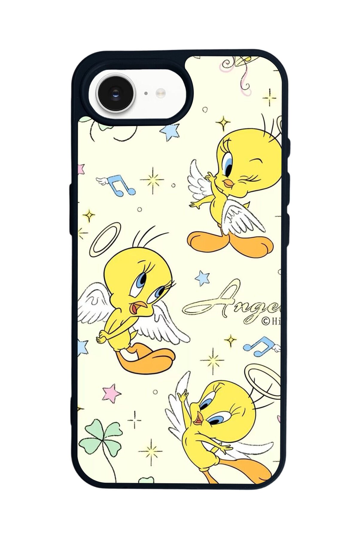 iPhone 16E Uyumlu Tweety Tasarımlı Glossy Premium Kılıf