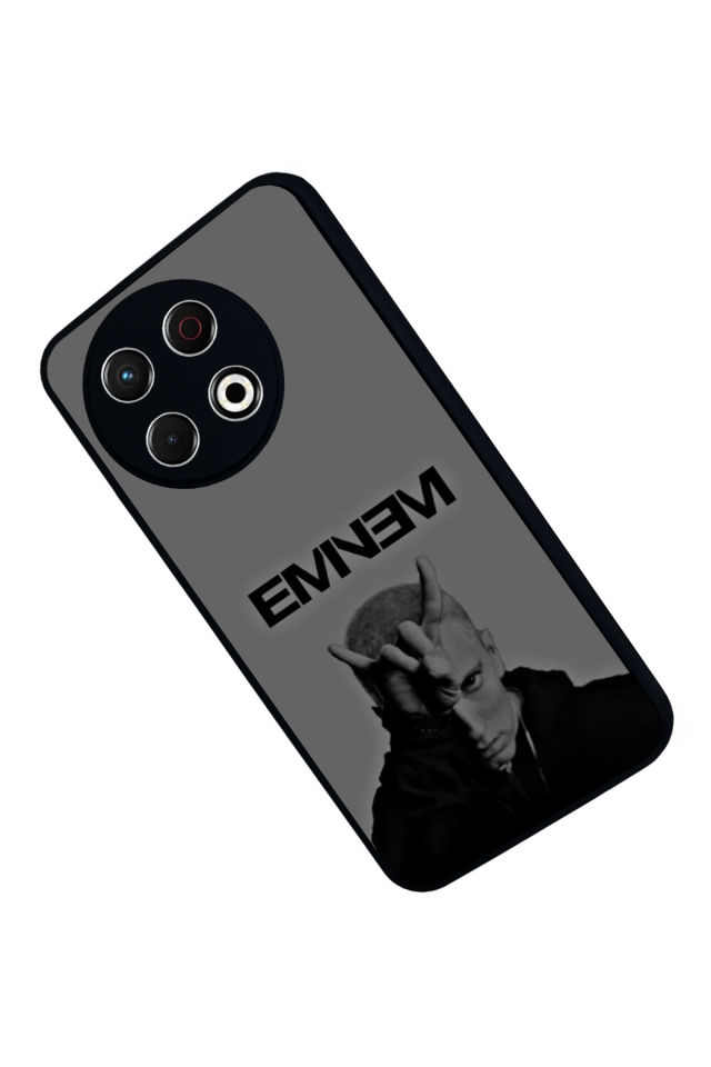 Tecno Spark 30 Pro Uyumlu Eminem Tasarımlı Glossy Premium Kılıf