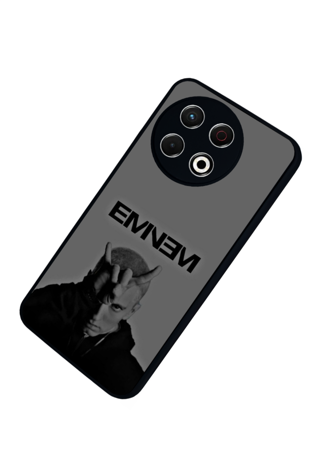 Tecno Spark 30 Pro Uyumlu Eminem Tasarımlı Glossy Premium Kılıf