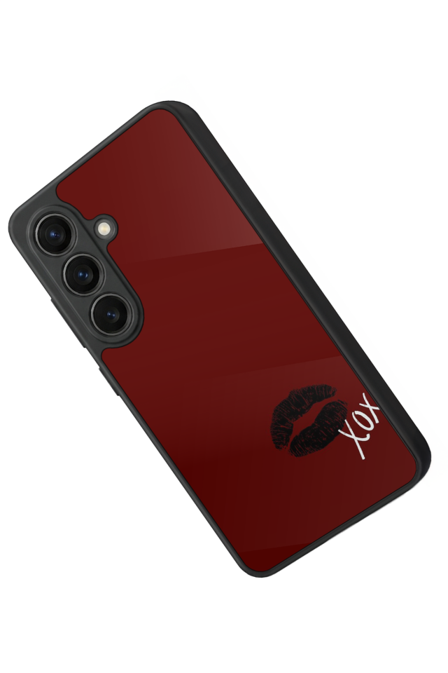 Samsung Galaxy S26 Uyumlu Kalp Love Tasarımlı Glossy Premium Kılıf
