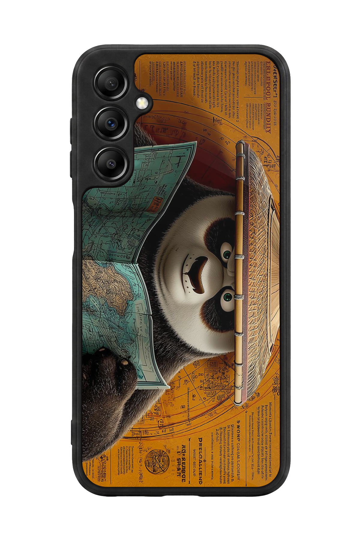 Samsung Galaxy A14 Uyumlu Kung Fu Panda Tasarımlı Glossy Premium Kılıf