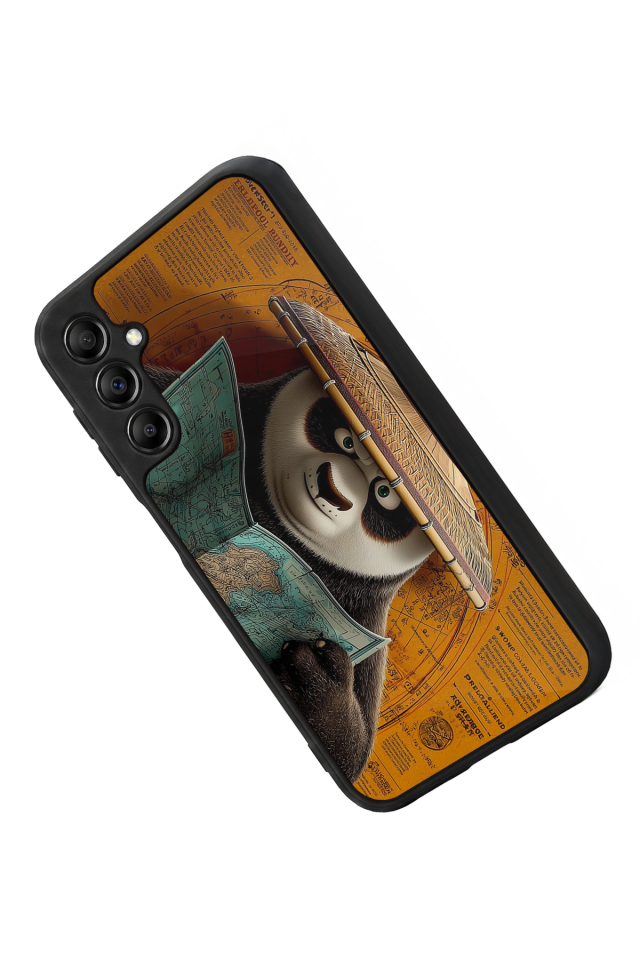 Samsung Galaxy A14 Uyumlu Kung Fu Panda Tasarımlı Glossy Premium Kılıf